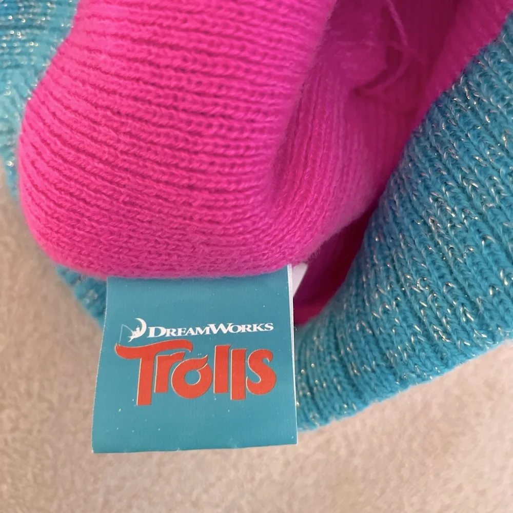 Dreamworks Trolls “Poppy” Pom Pom Hat (2T - 5T)